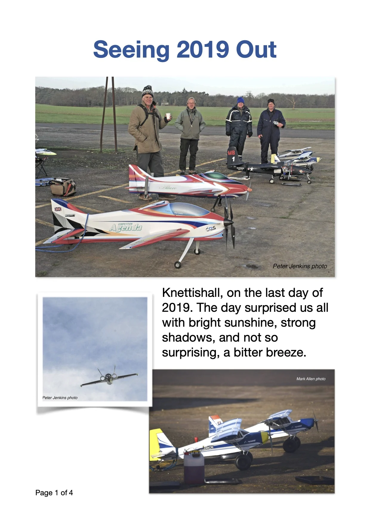 Knettishall, seeing 2019 out