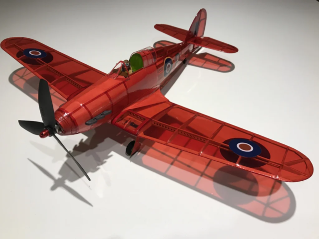 Hurricane, just awaiting a spinner and test flight
