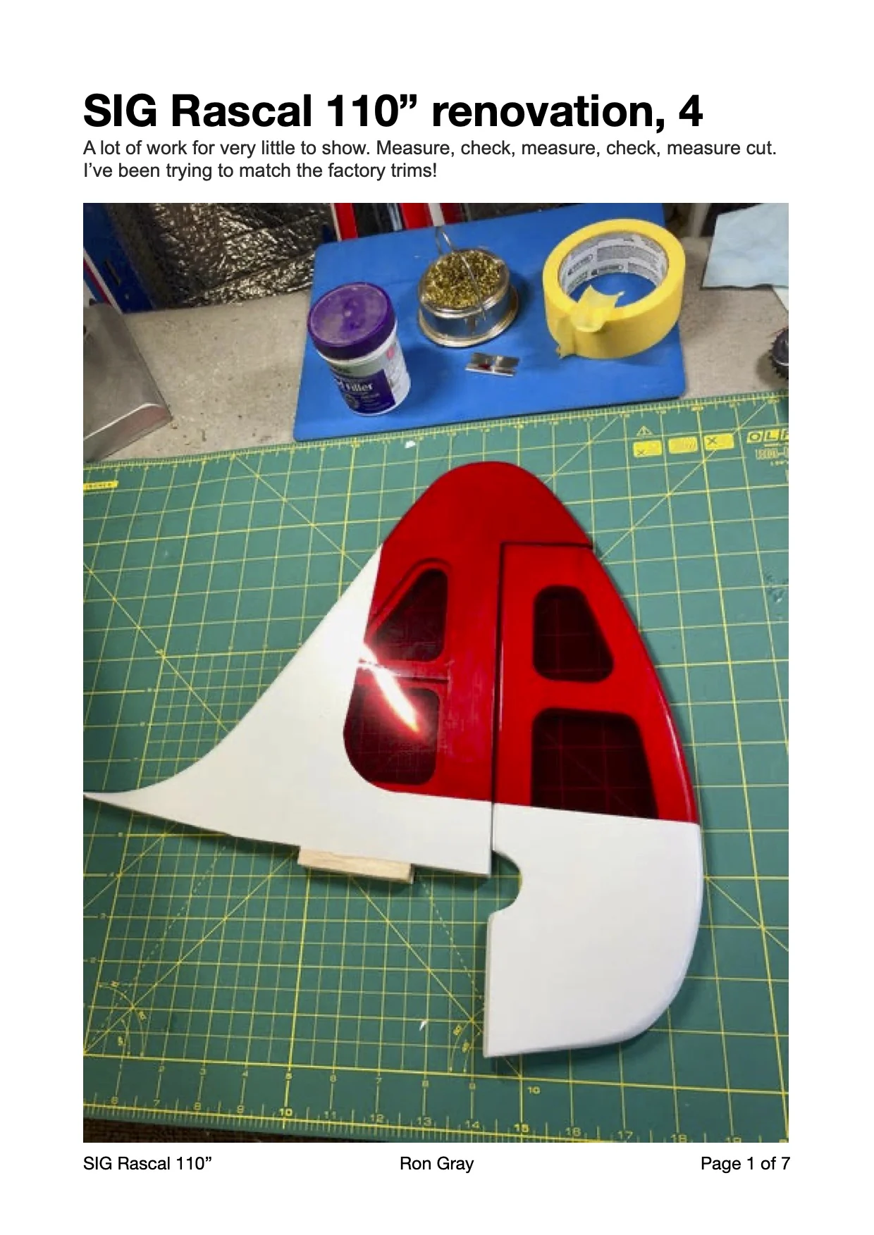 Ron G's Rascal renovation, part 4