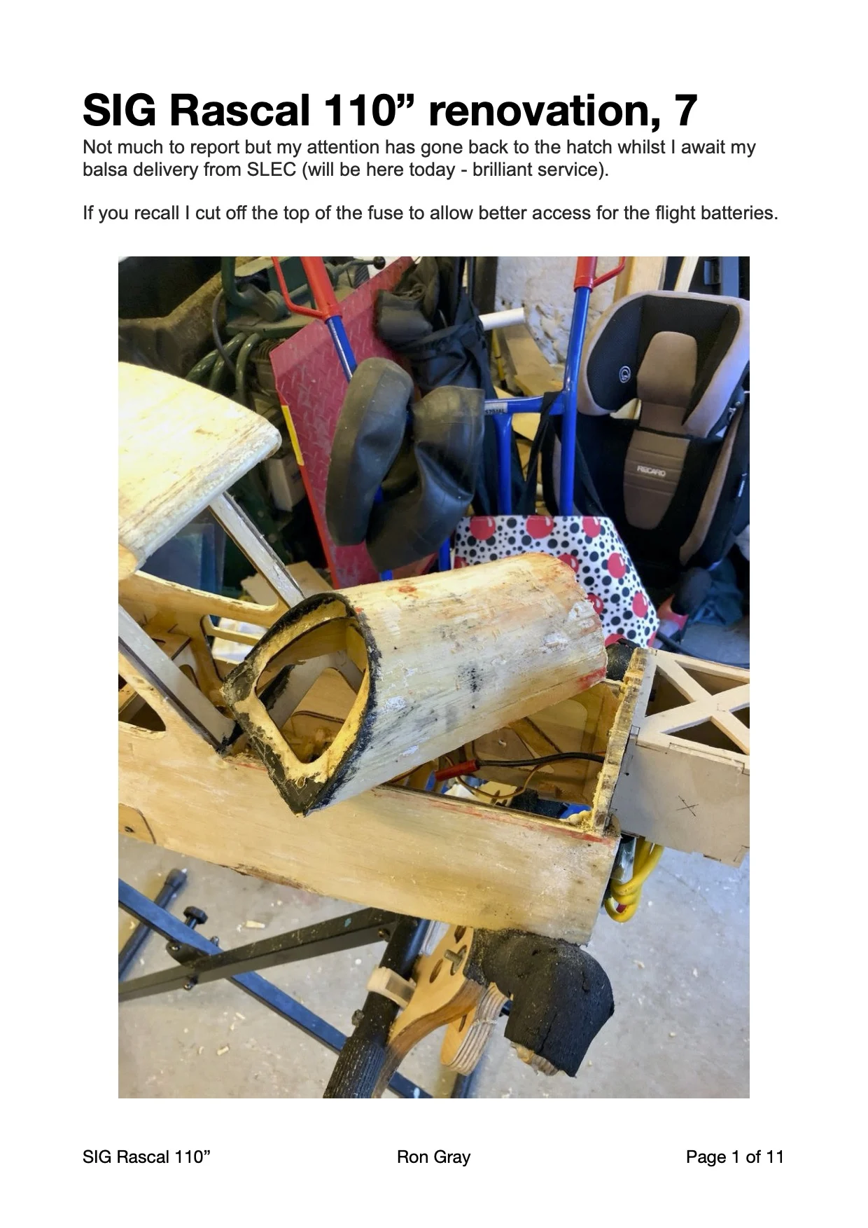 Ron G's Rascal renovation, part 7