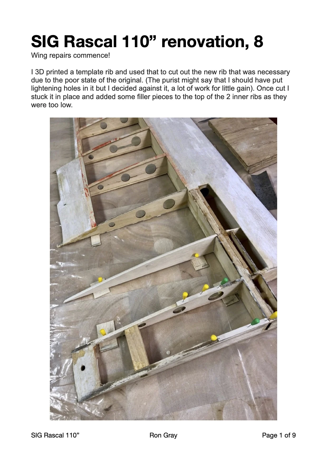 Ron G's Rascal renovation, part 8