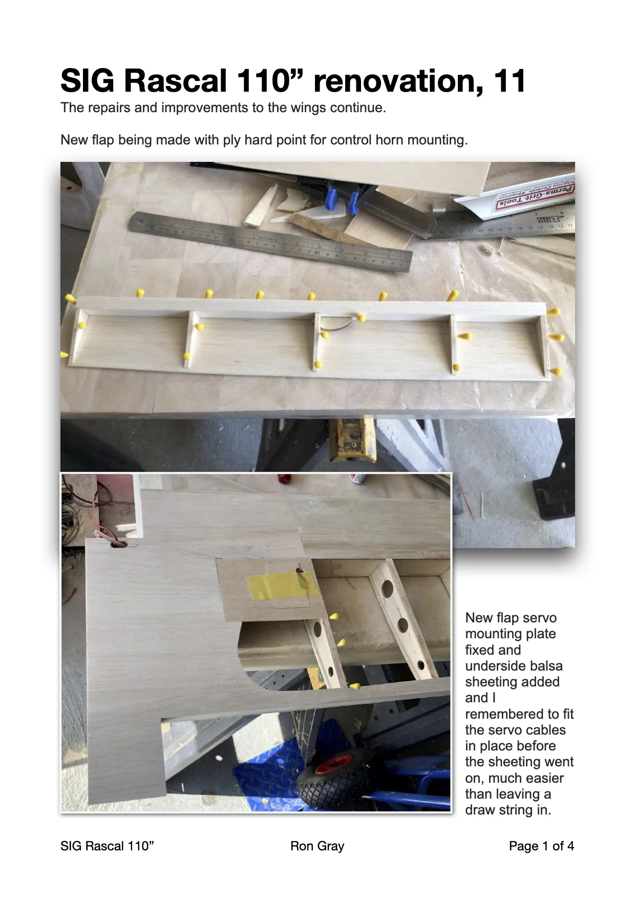 Ron G's Rascal renovation, part 11