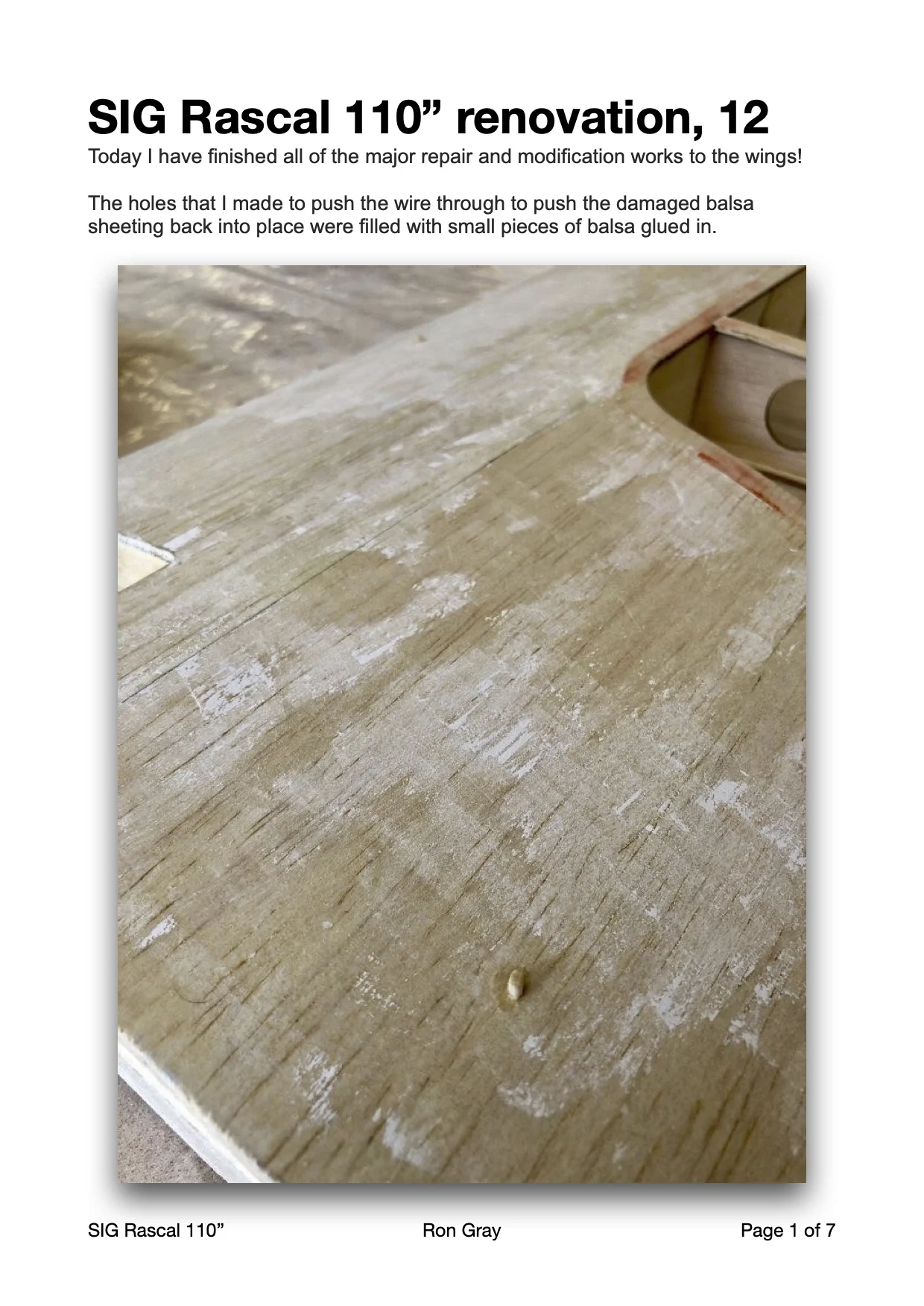 Ron G's Rascal renovation, part 12