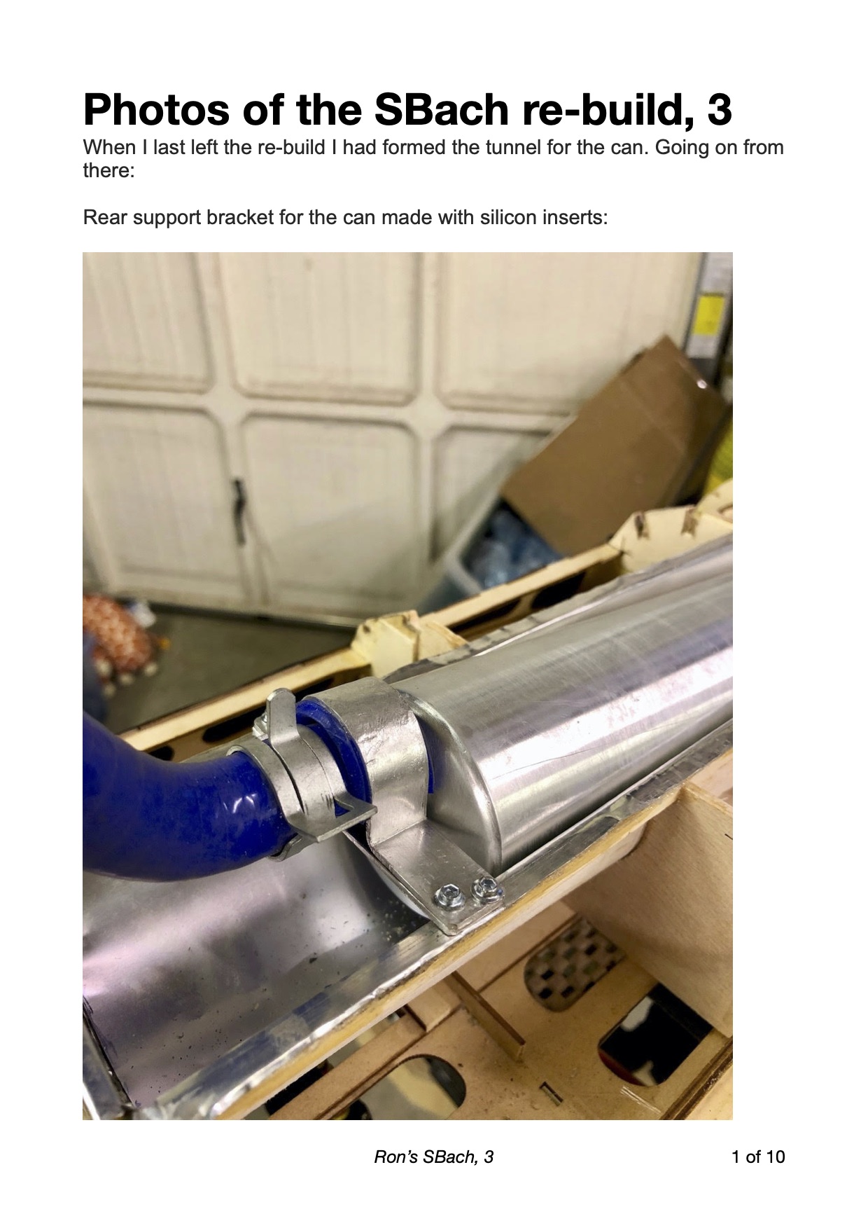 Ron G's SBach re-build, part 3
