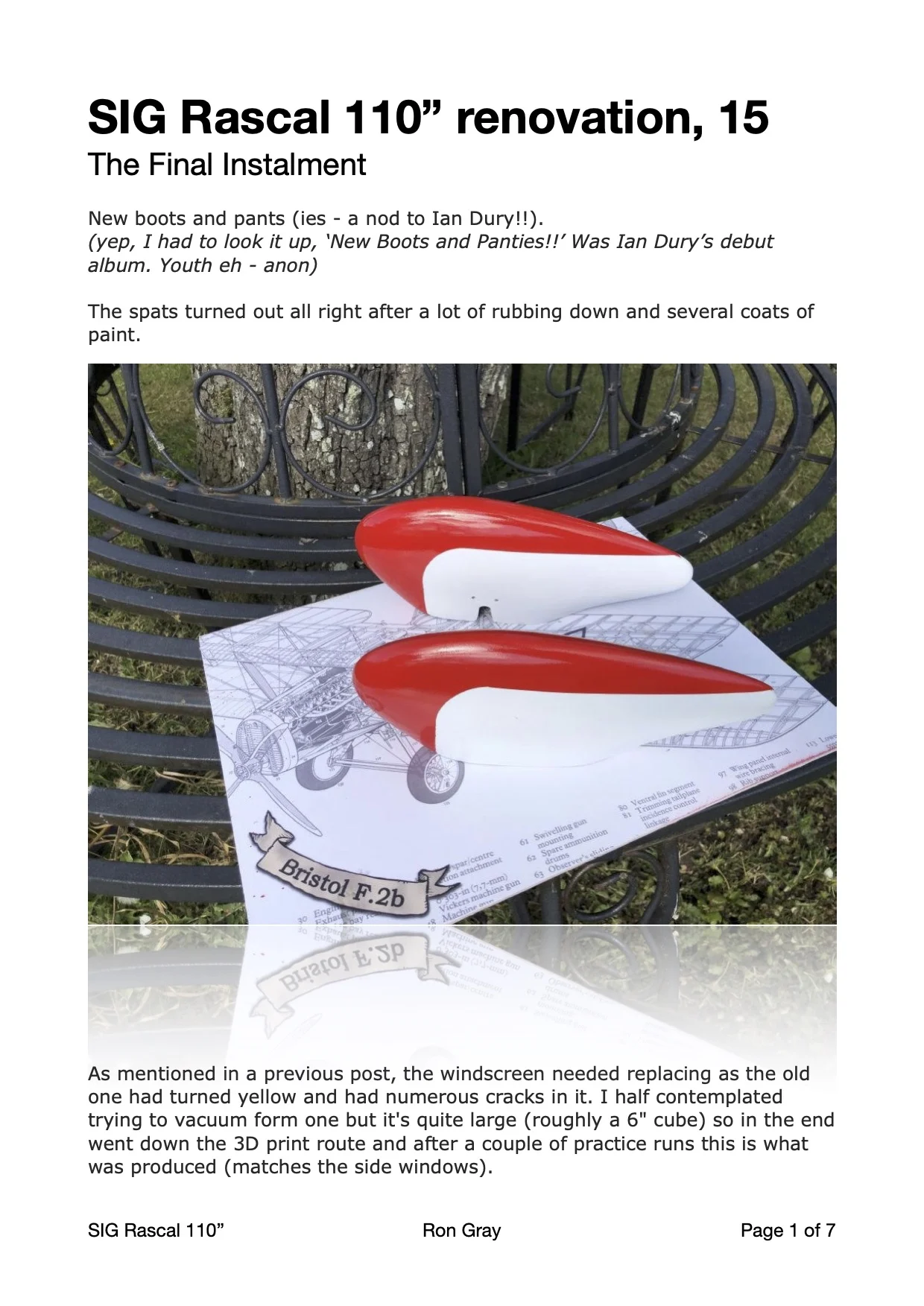 Ron G's Rascal renovation, part 15
