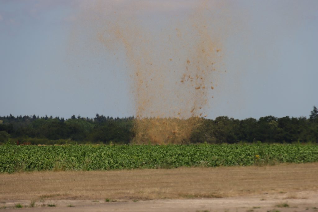 Dust Devil, Knettishall by Kevin Fairgrieve