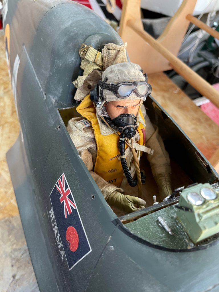 YT Hurricane Pilot in the office