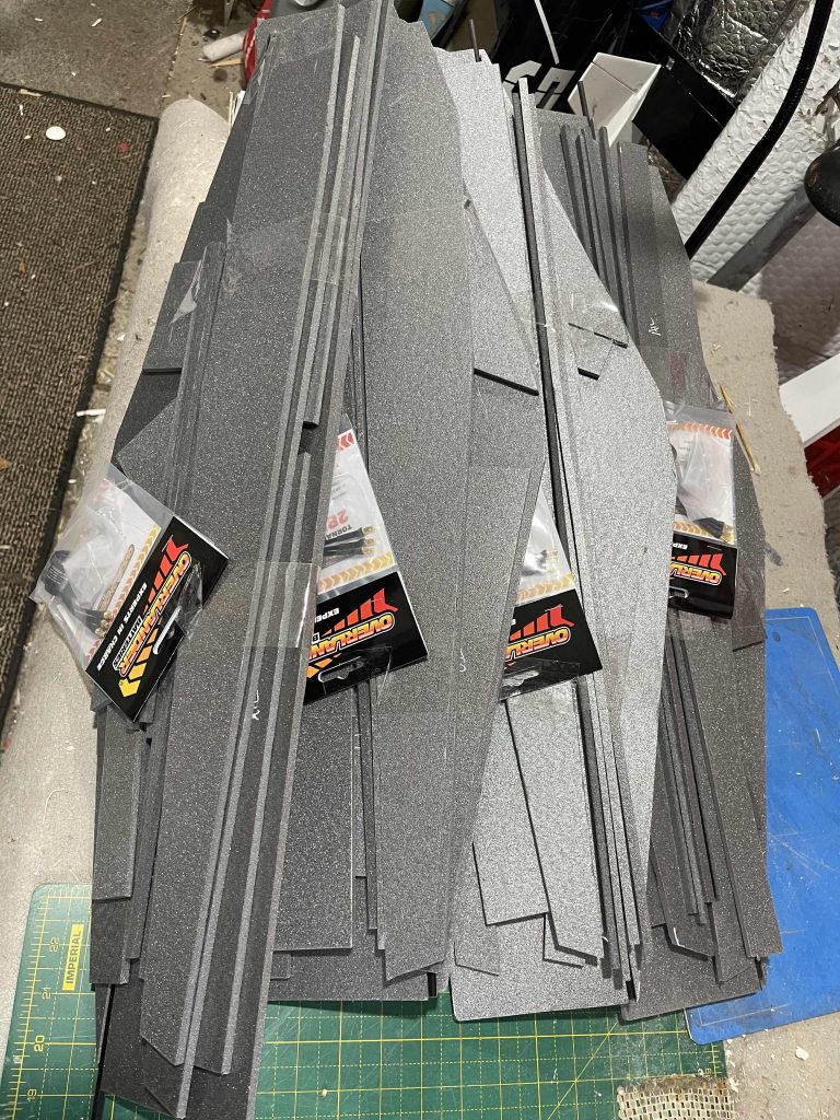 Hanky Planky, kit of foam parts plus motor